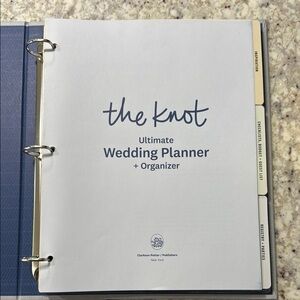 Ultimate Wedding Planner + Organizer - Blue